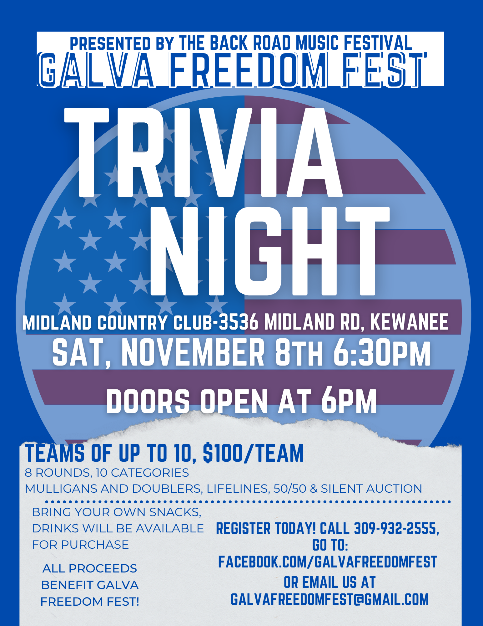 Galva Freedom Fest Trivia Night